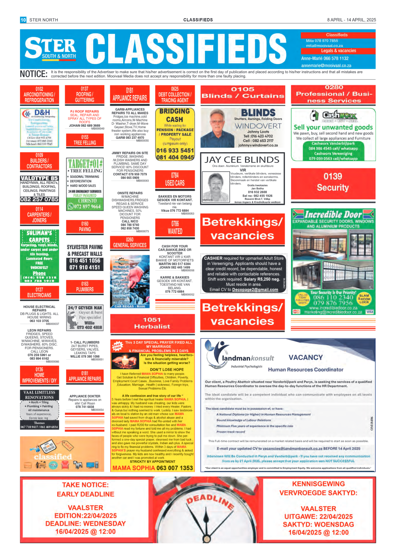 STER NORTH 8 APRIL – 14 APRIL, 2025 page 10