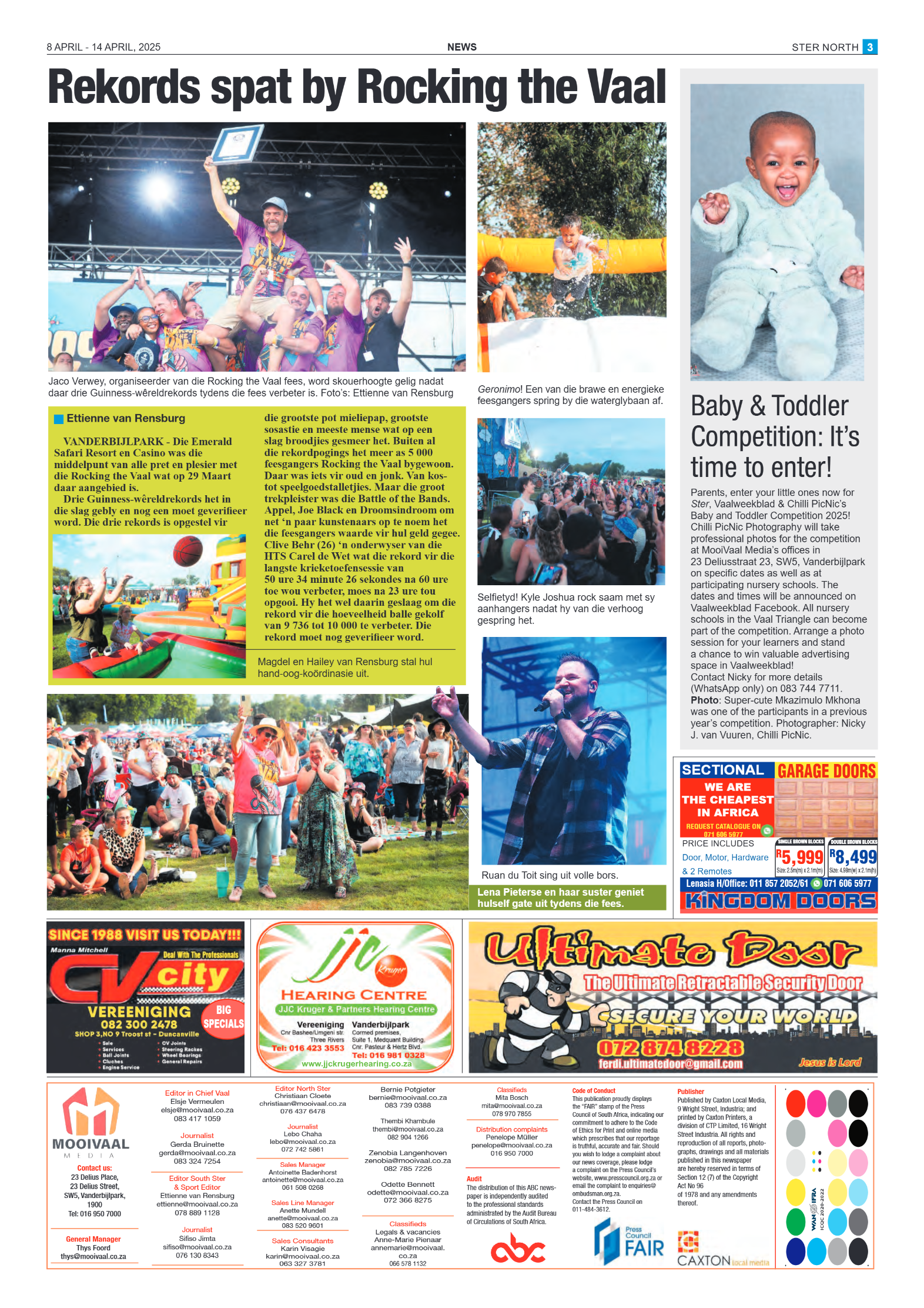 STER NORTH 8 APRIL – 14 APRIL, 2025 page 3