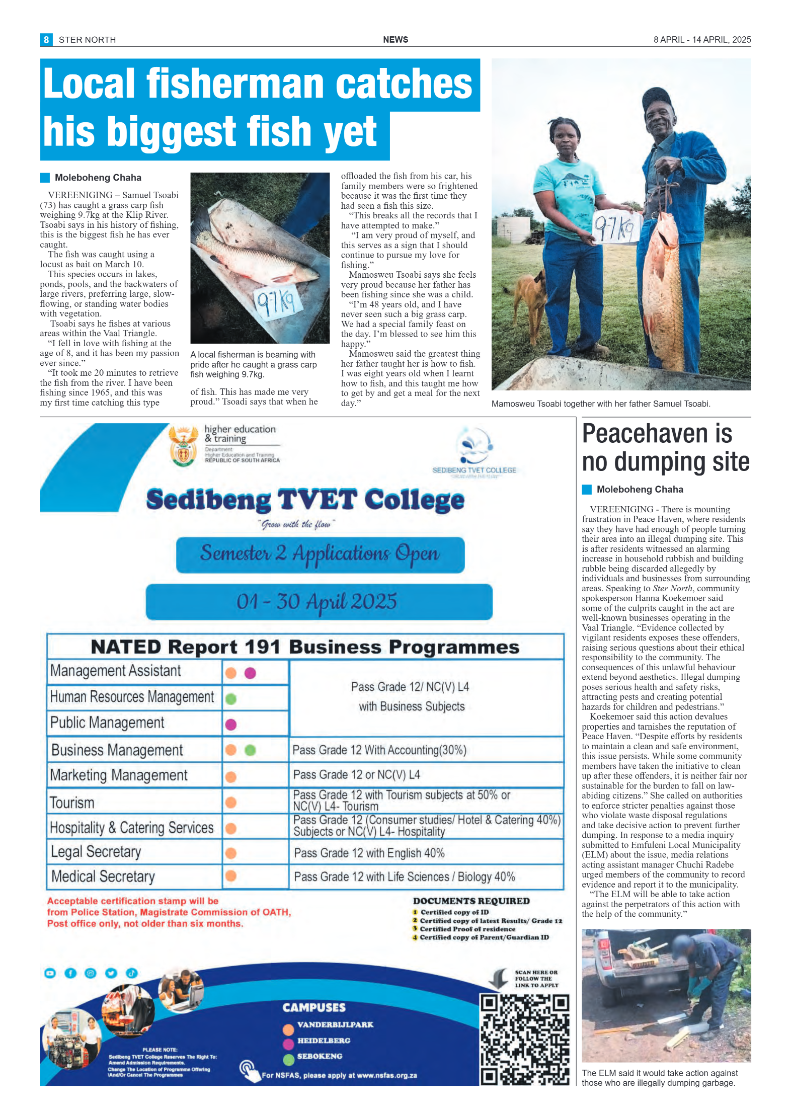 STER NORTH 8 APRIL – 14 APRIL, 2025 page 8