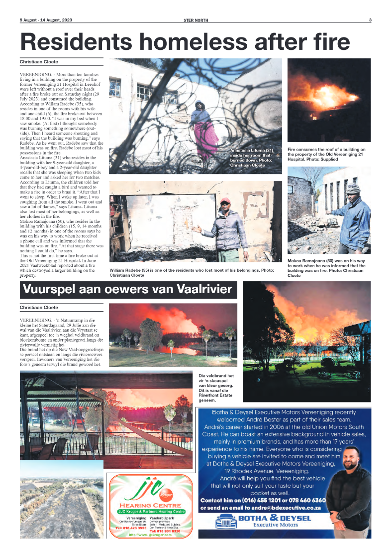 STER NORTH 8 August – 14 August, 2023 page 3