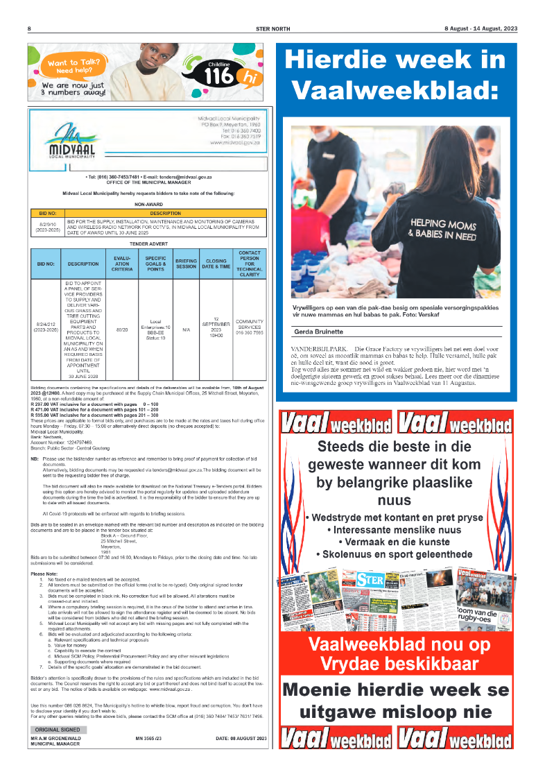 STER NORTH 8 August – 14 August, 2023 page 8