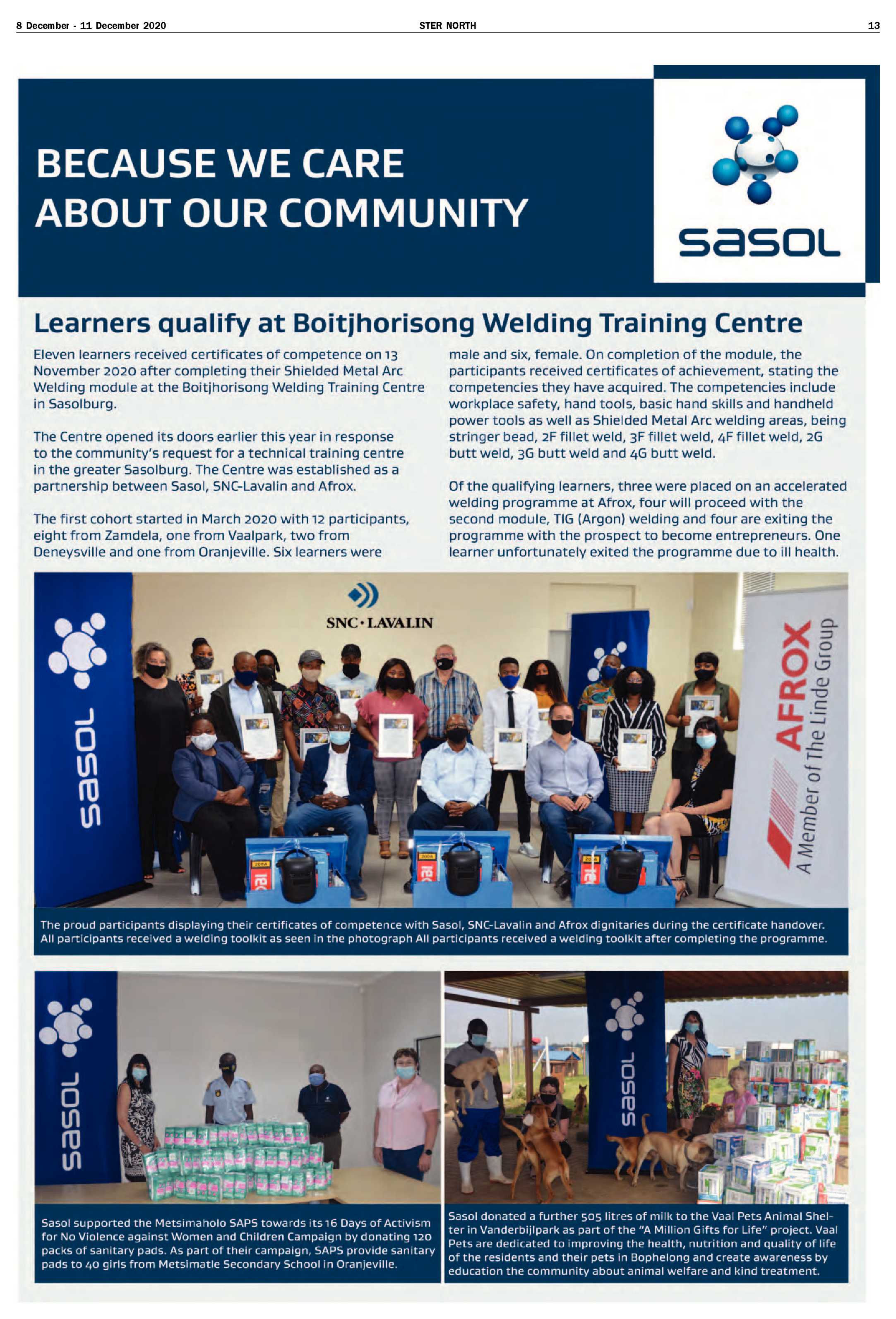 STER NORTH 8 December – 11 December 2020 page 13