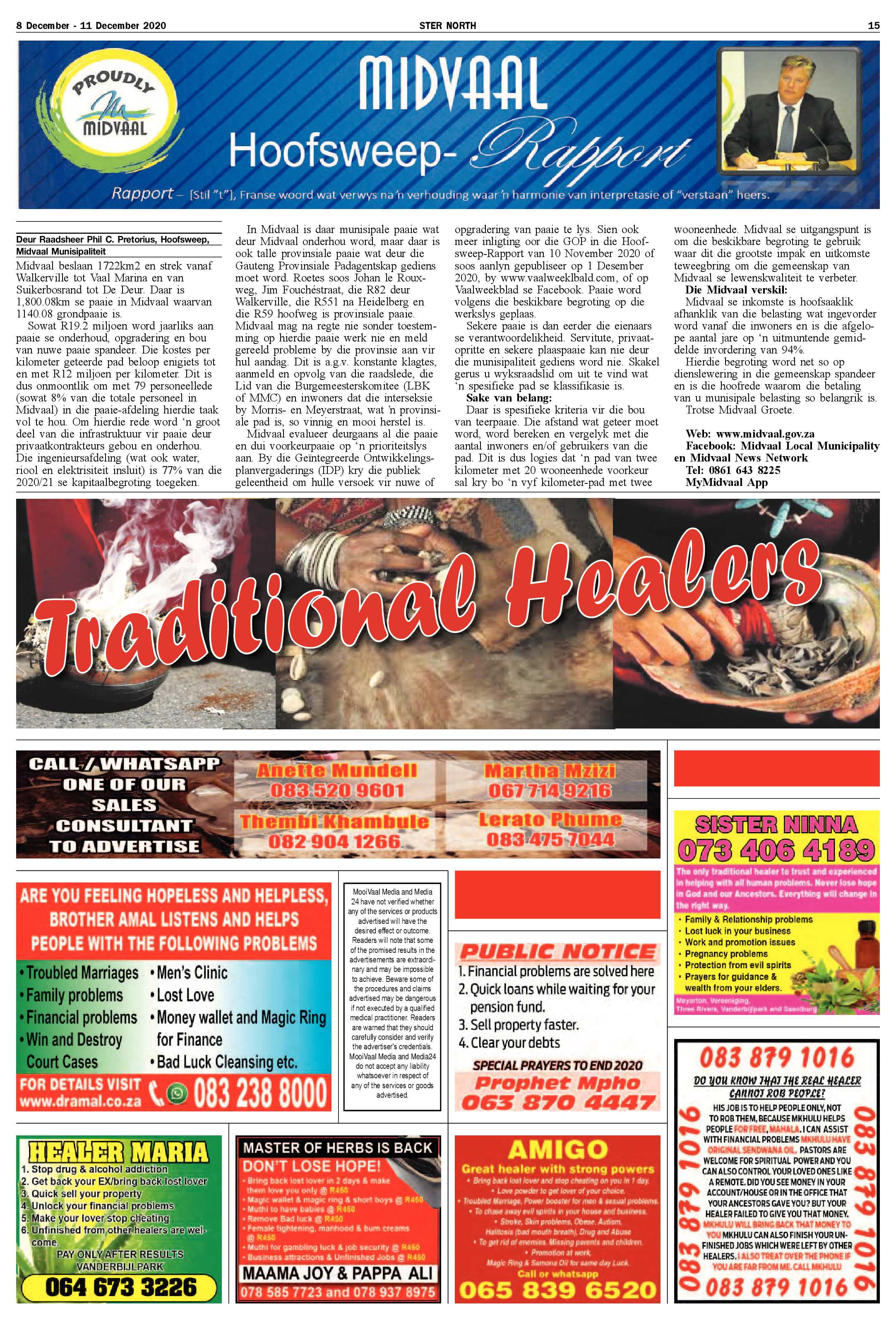 STER NORTH 8 December – 11 December 2020 page 15