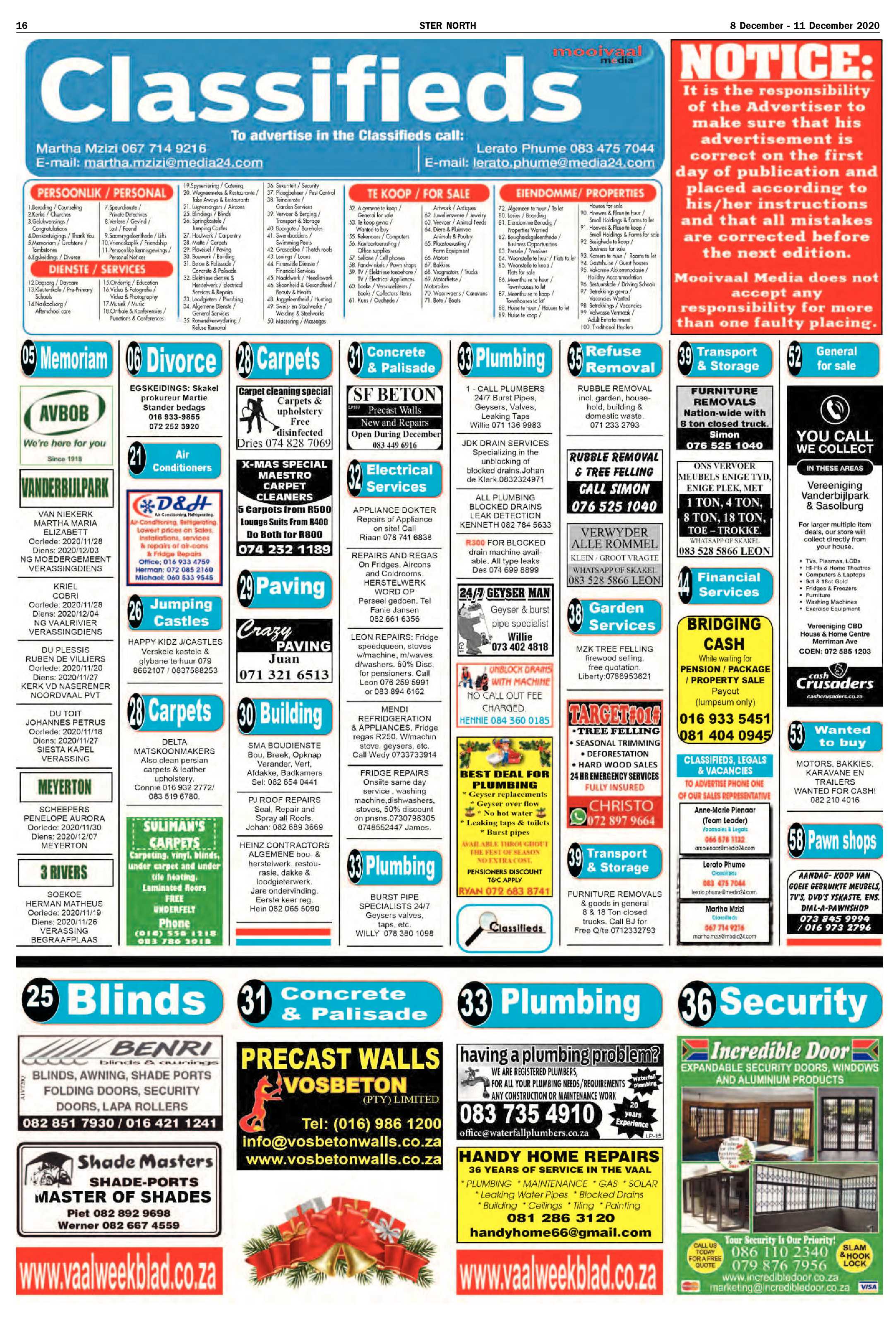 STER NORTH 8 December – 11 December 2020 page 16