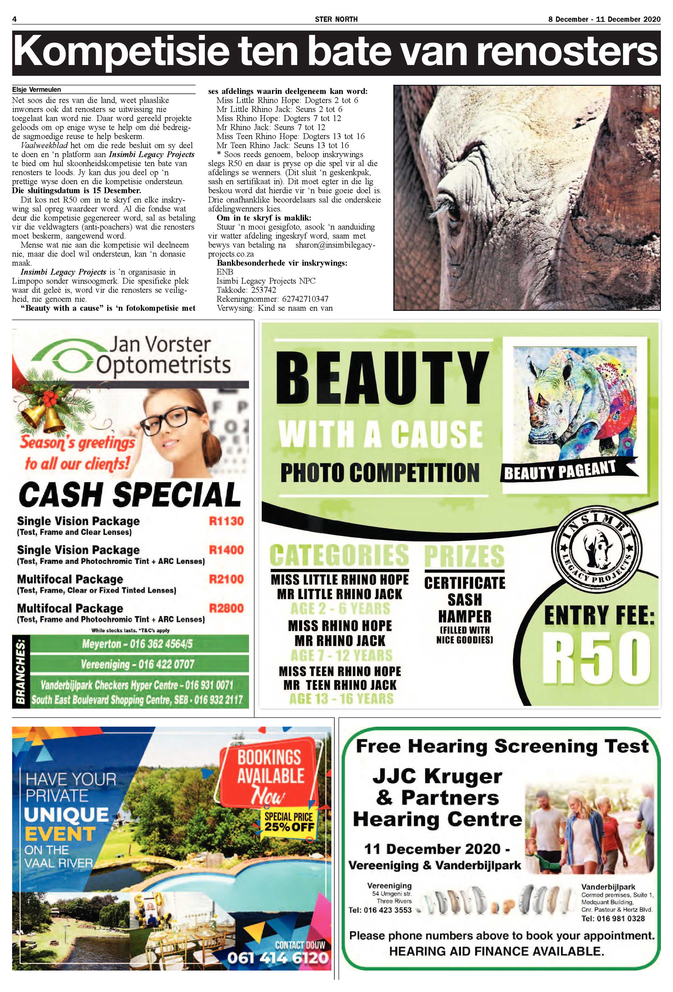 STER NORTH 8 December – 11 December 2020 page 4