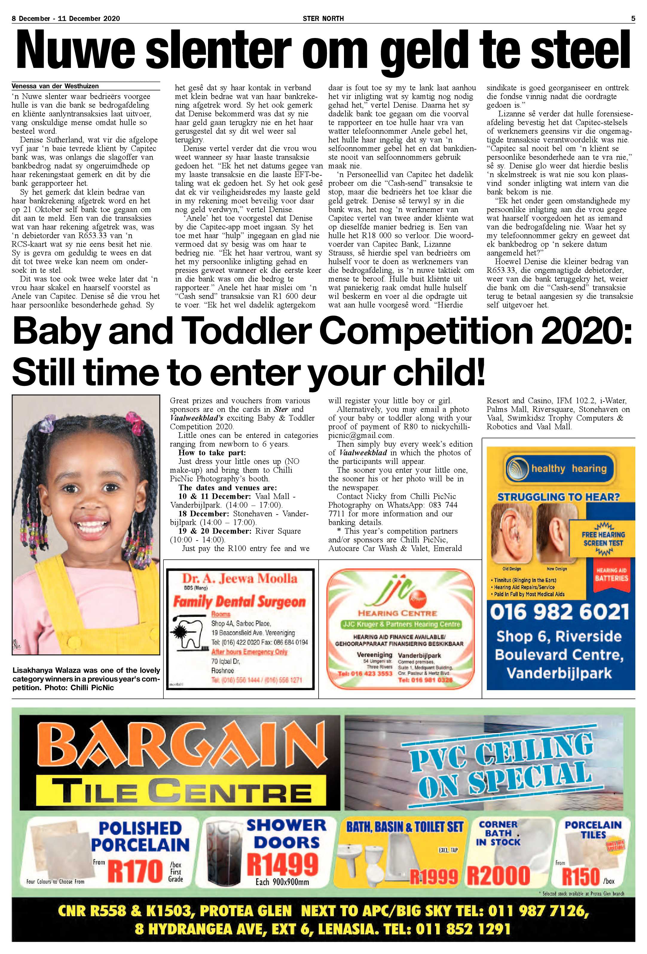 STER NORTH 8 December – 11 December 2020 page 5