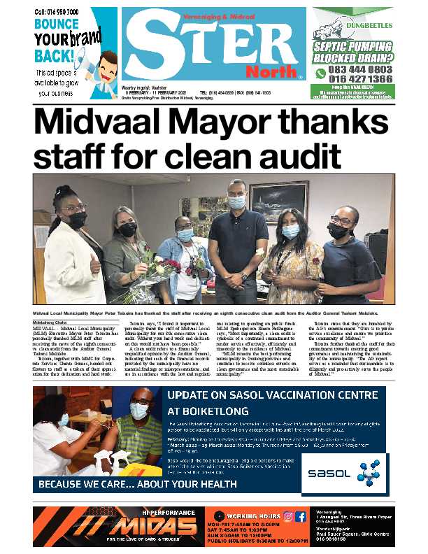 STER NORTH 8 February – 11 February 2022 page 1