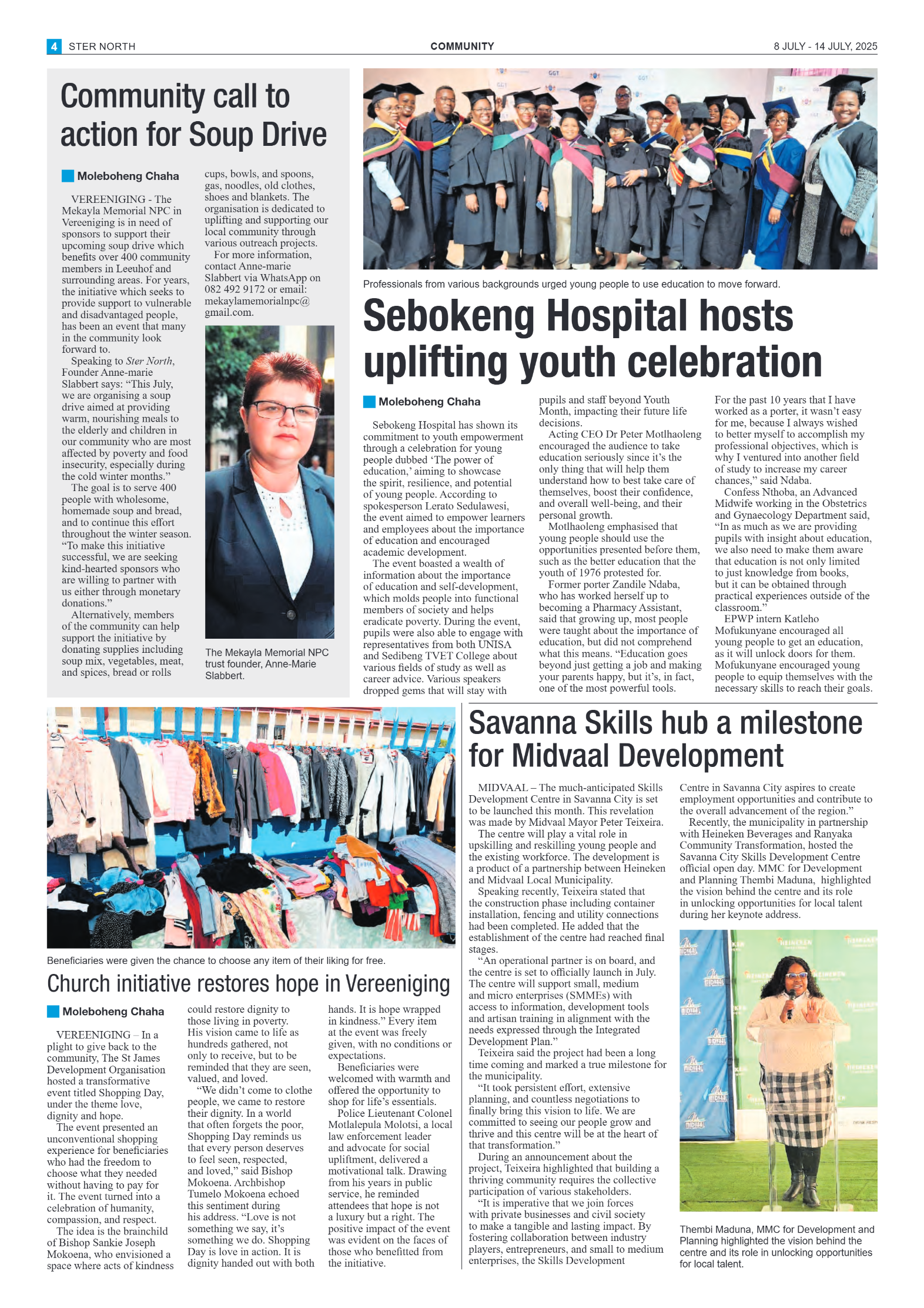 STER NORTH 8 JULY – 14 JULY, 2025 page 4