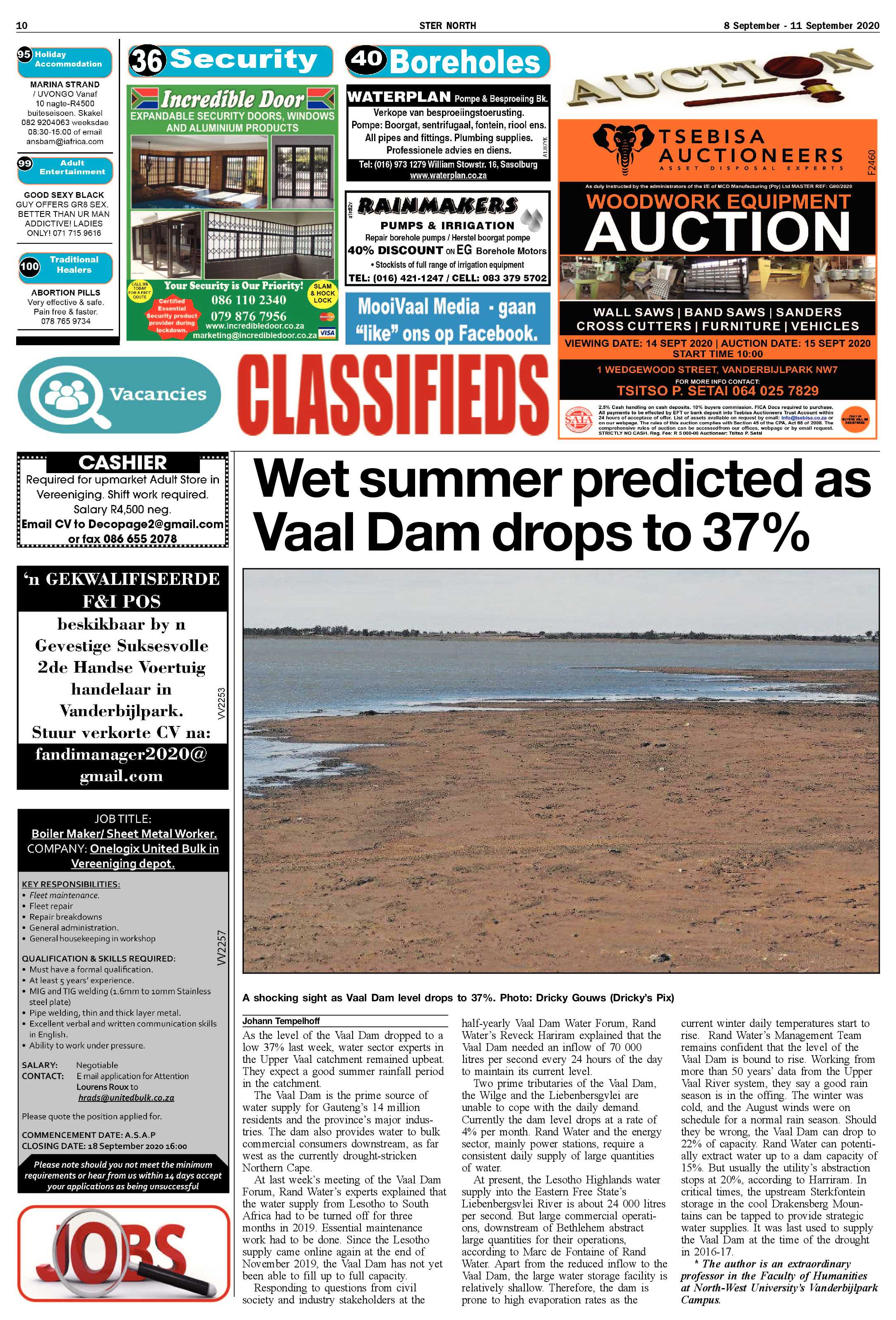STER NORTH 8 September – 11 September 2020 page 10