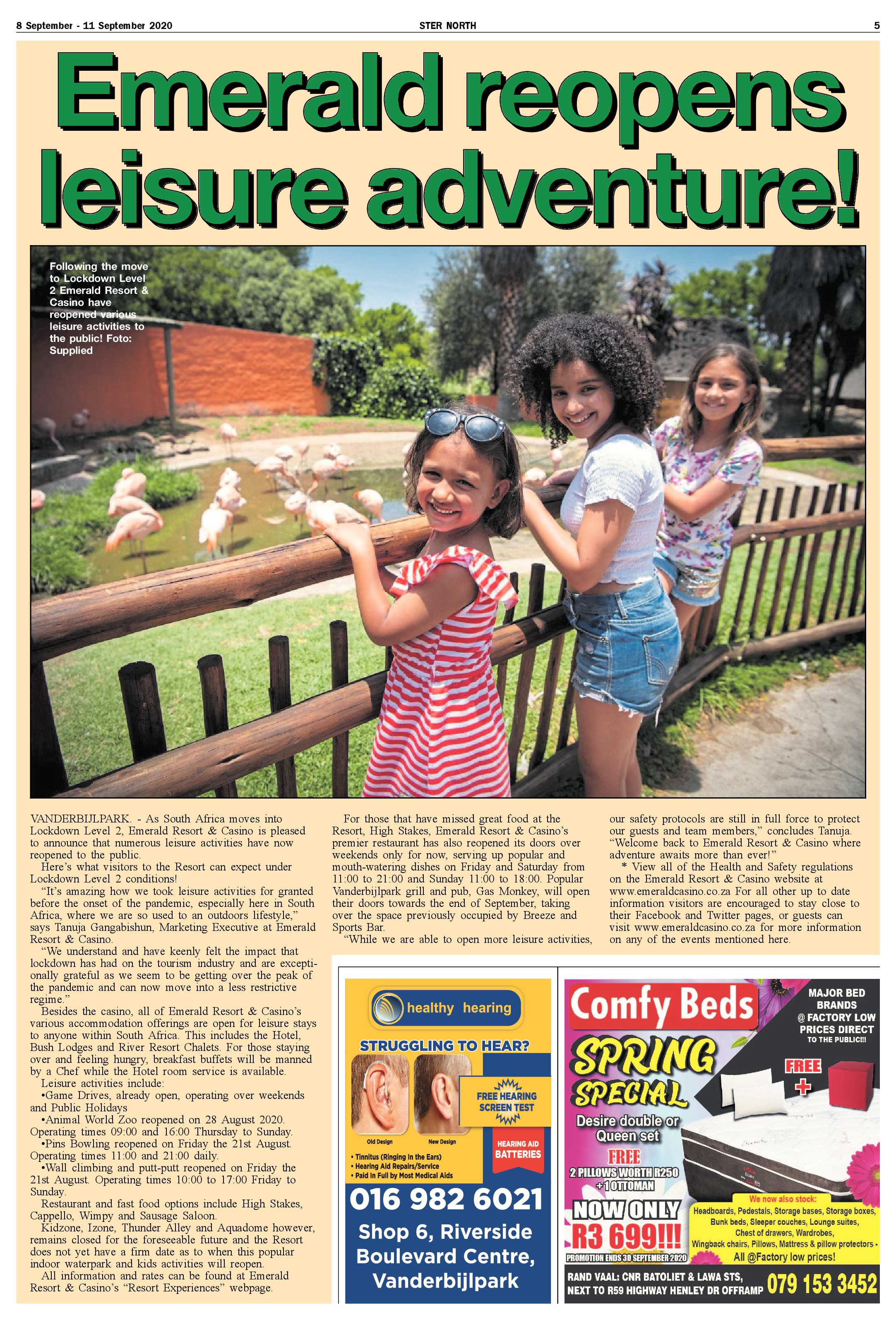 STER NORTH 8 September – 11 September 2020 page 5