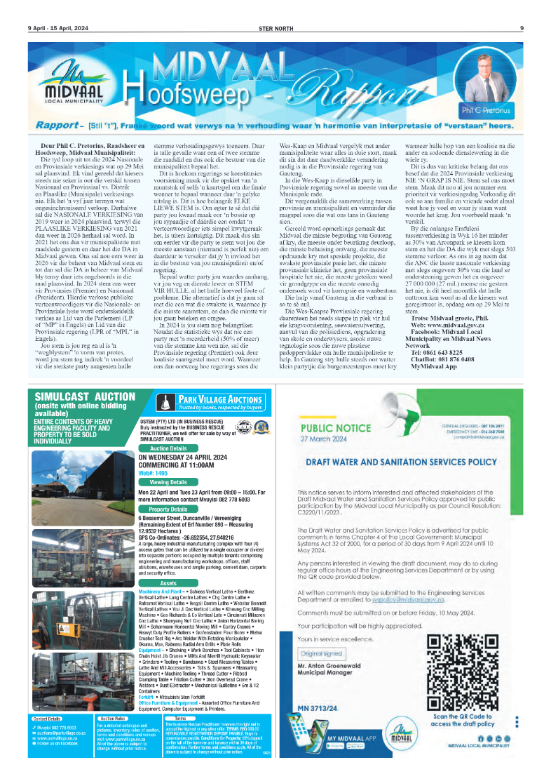 STER NORTH 9 April – 15 April, 2024 page 9