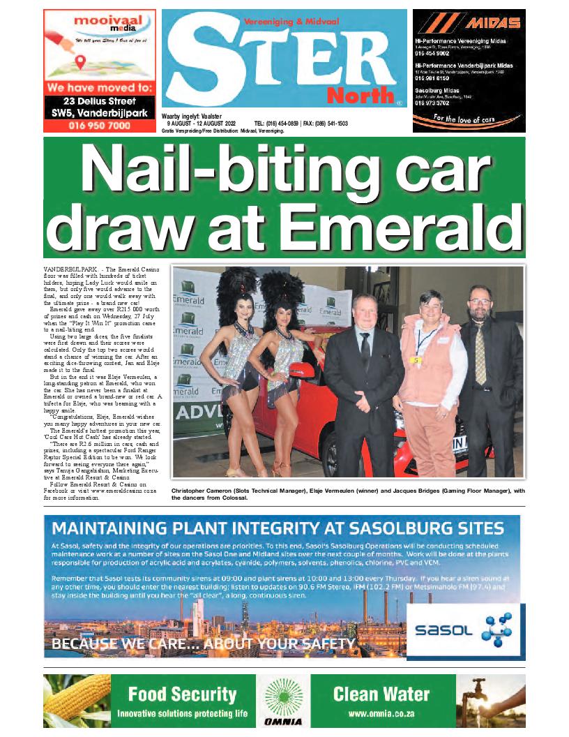 STER NORTH 9 August – 12 August 2022 page 1