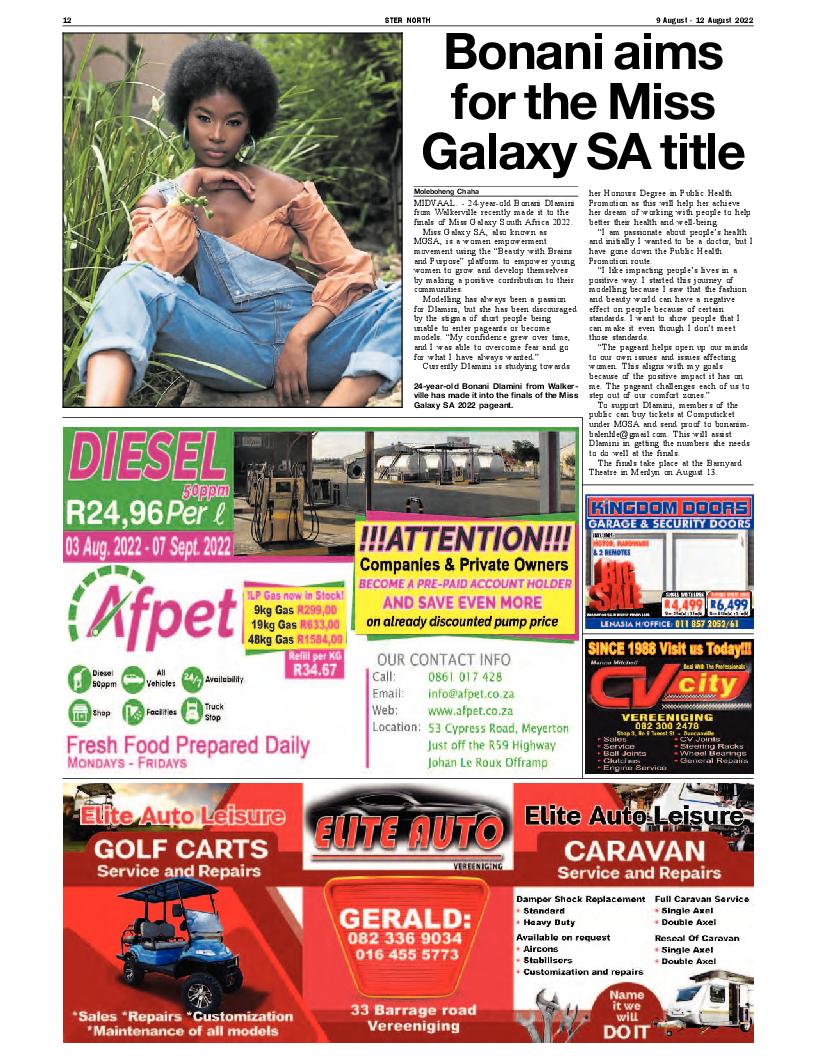 STER NORTH 9 August – 12 August 2022 page 12