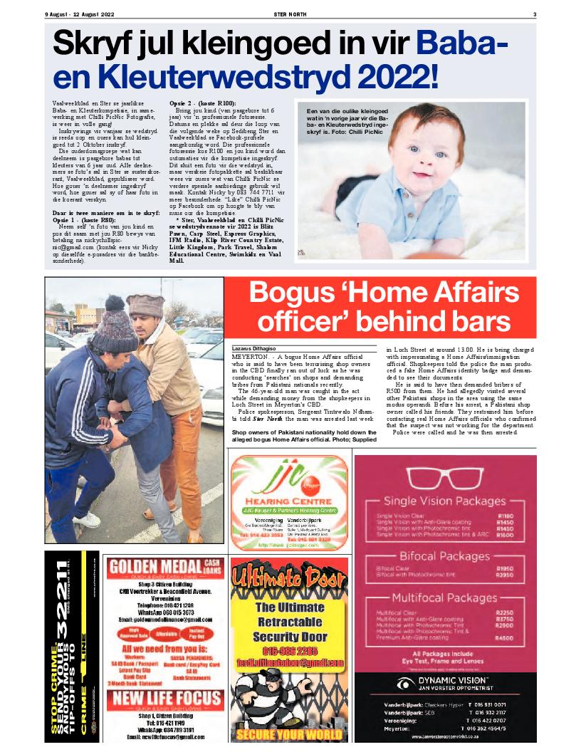 STER NORTH 9 August – 12 August 2022 page 3