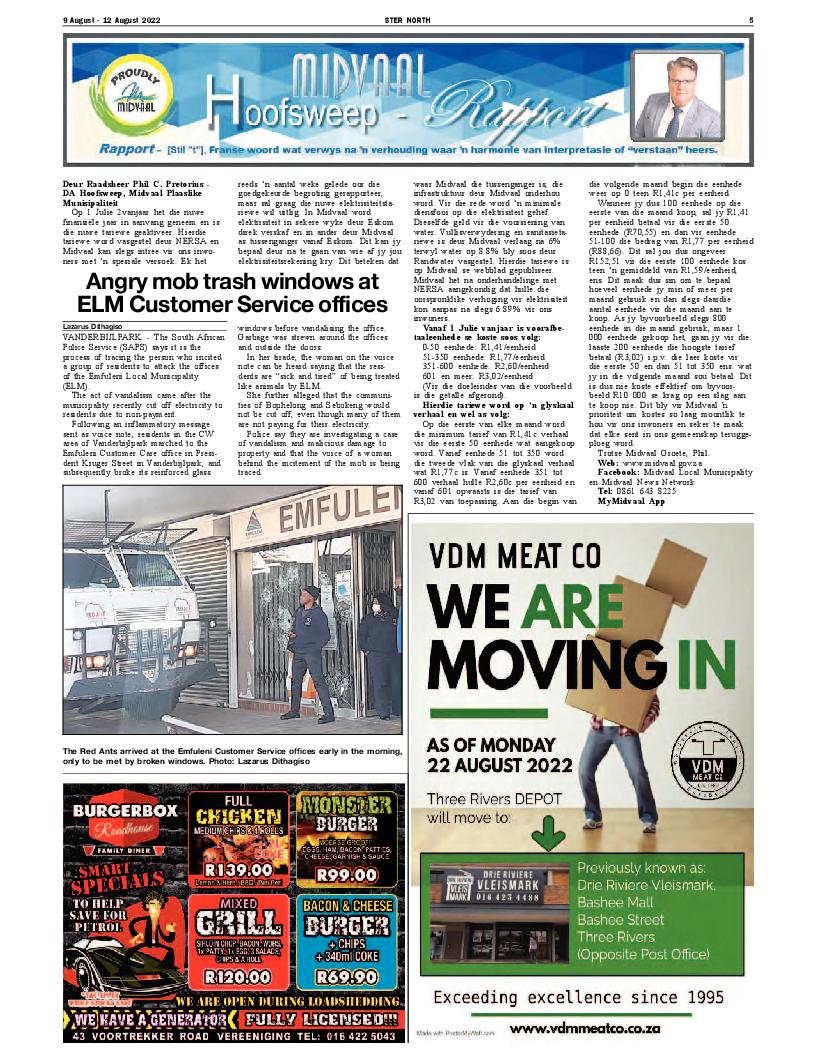 STER NORTH 9 August – 12 August 2022 page 5