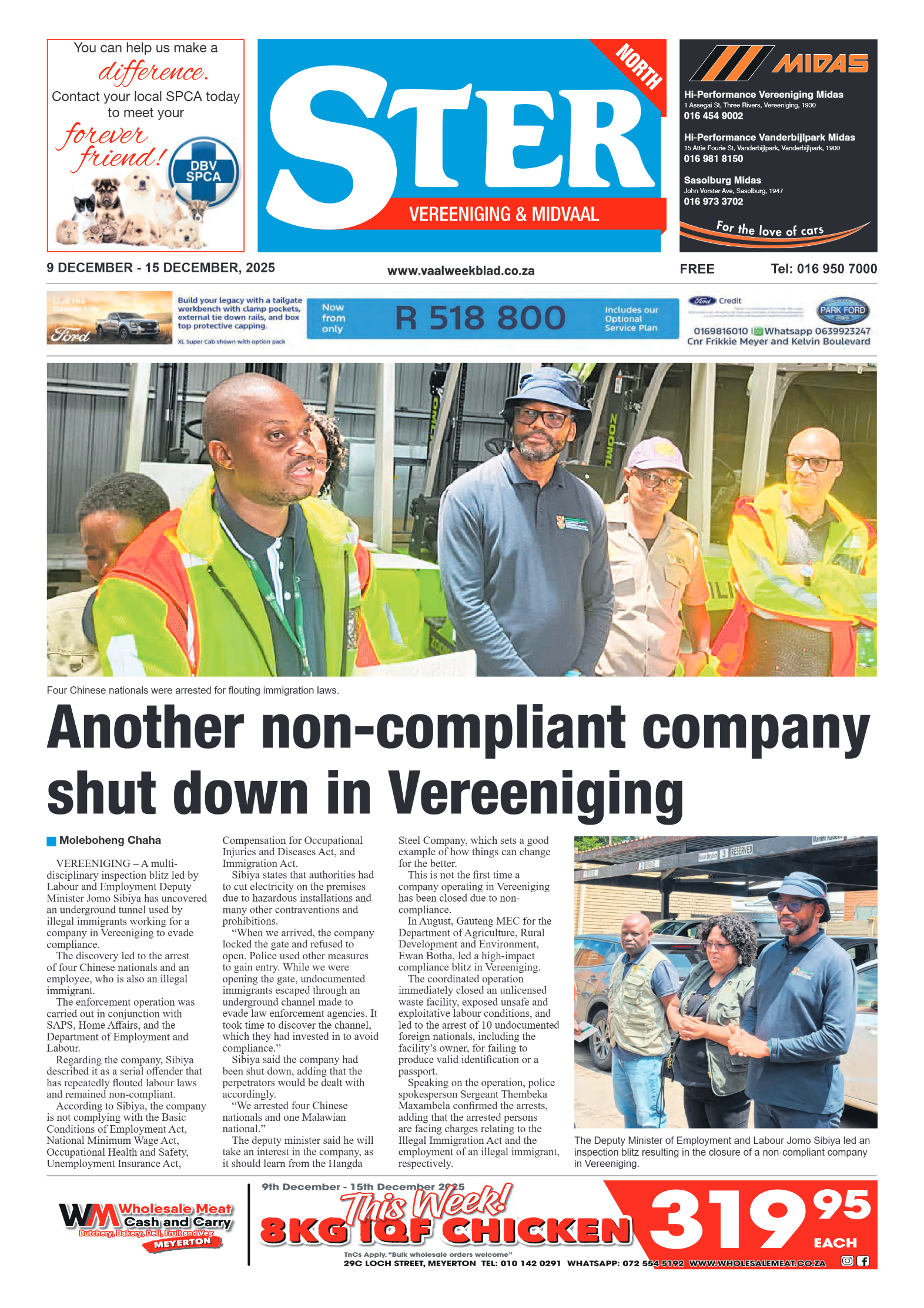 STER NORTH 9 DECEMBER – 15 DECEMBER, 2025 page 1