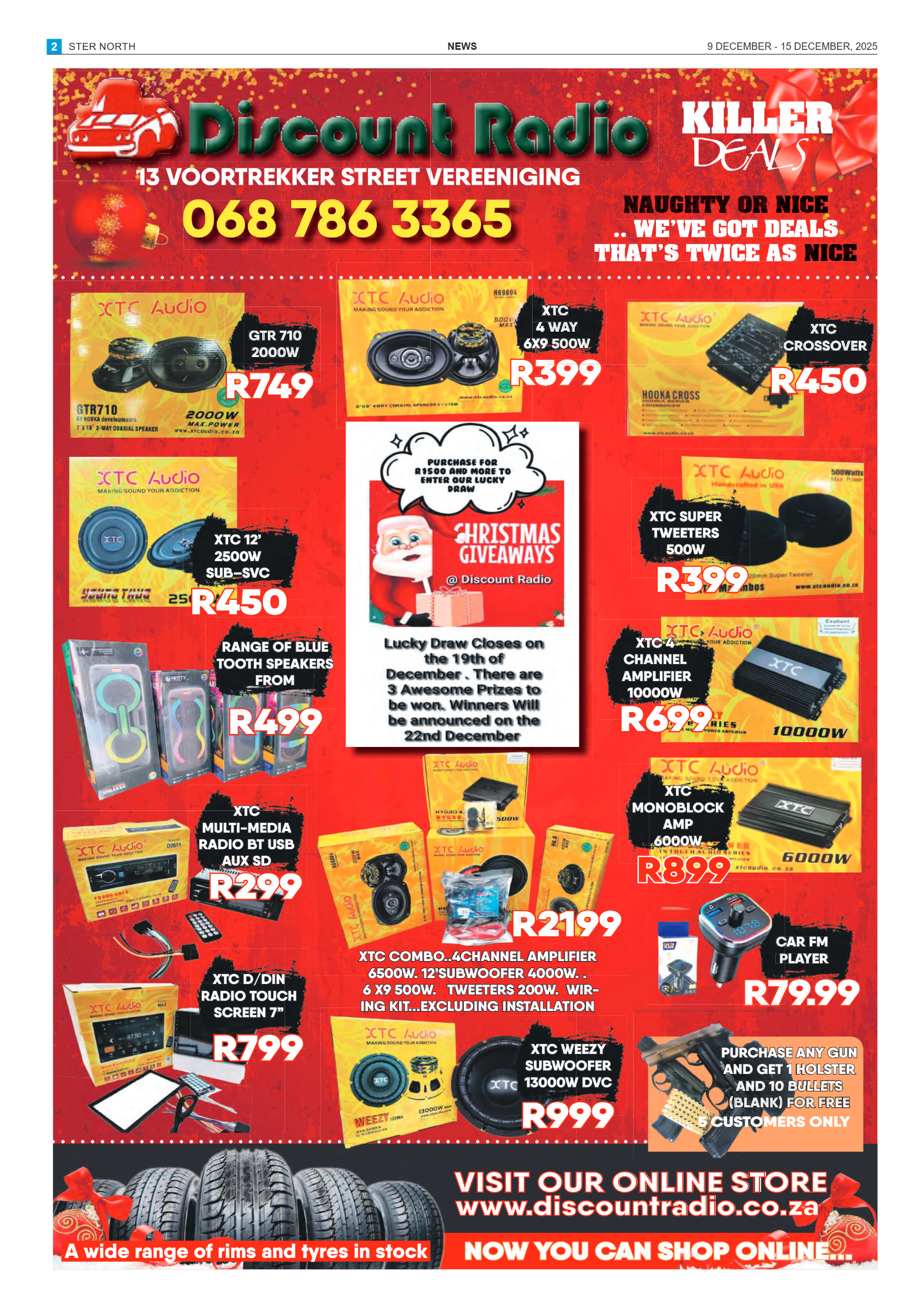 STER NORTH 9 DECEMBER – 15 DECEMBER, 2025 page 2