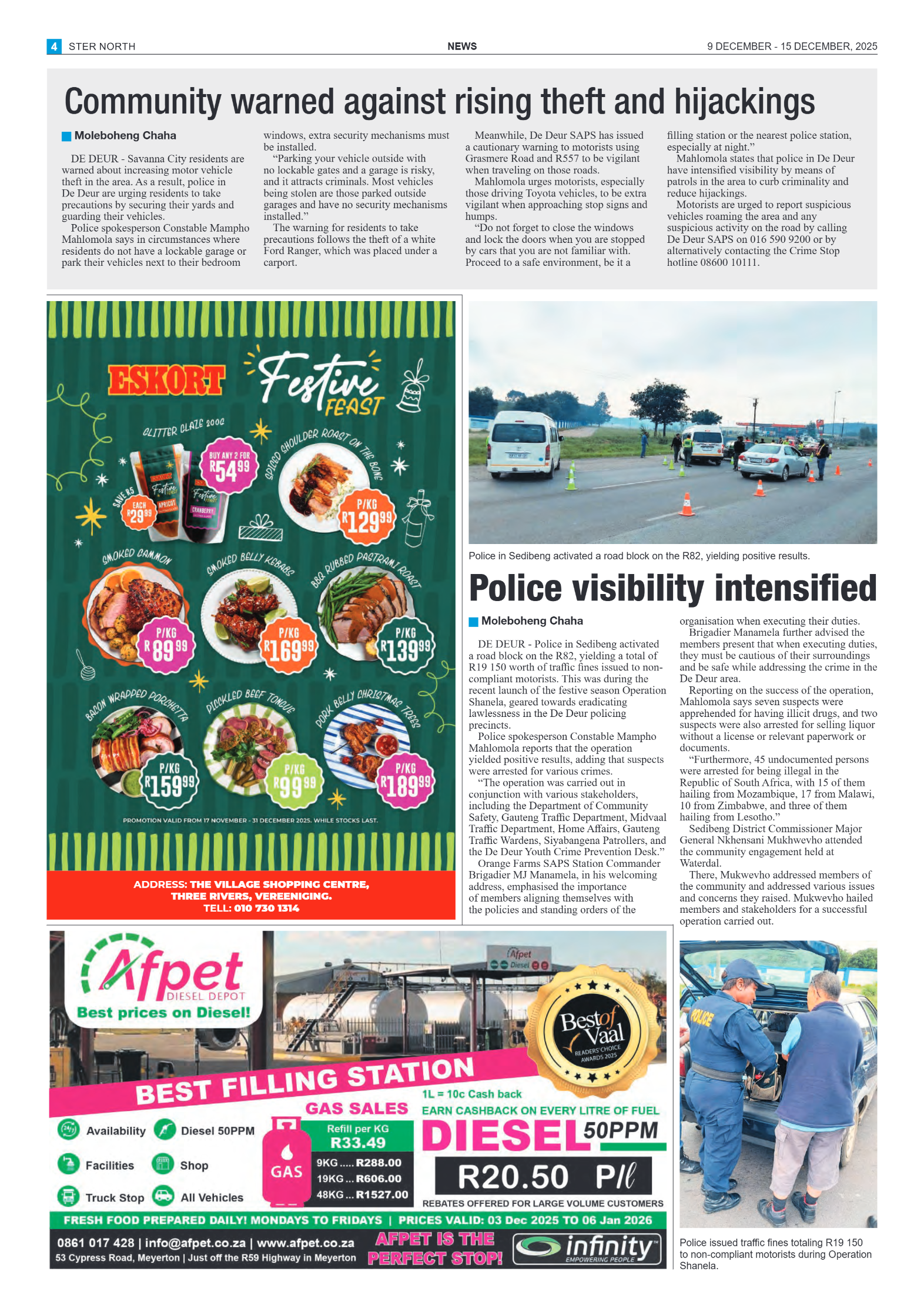 STER NORTH 9 DECEMBER – 15 DECEMBER, 2025 page 4