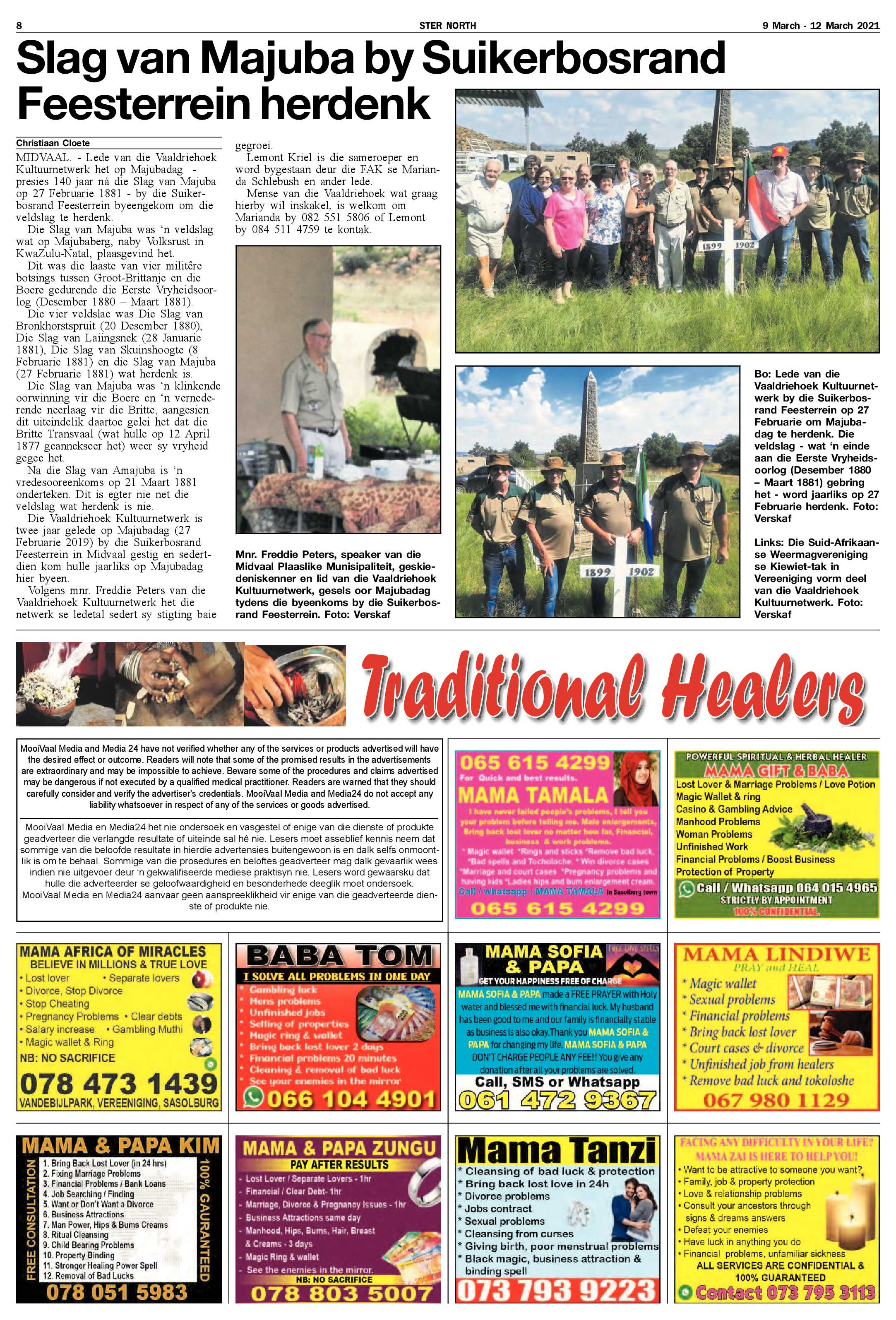 STER NORTH 9 March – 12 March 2021 page 8
