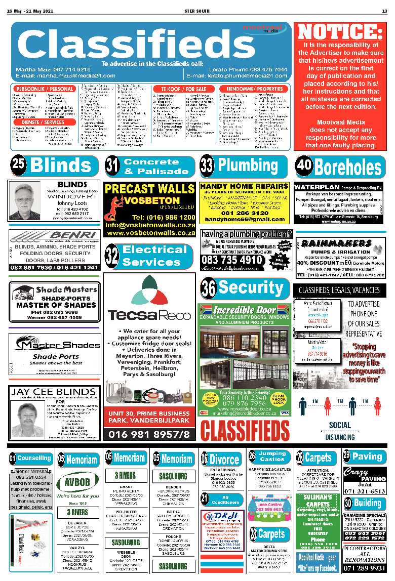 STER SOUTH page 13