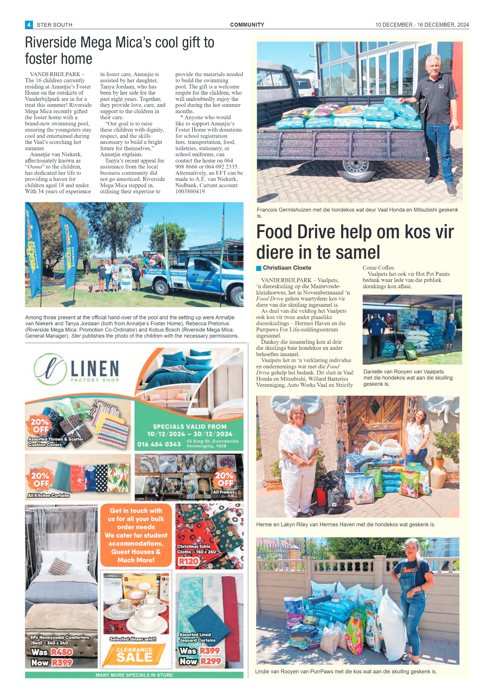 STER SOUTH 10 DECEMBER – 16 DECEMBER, 2024 page 4