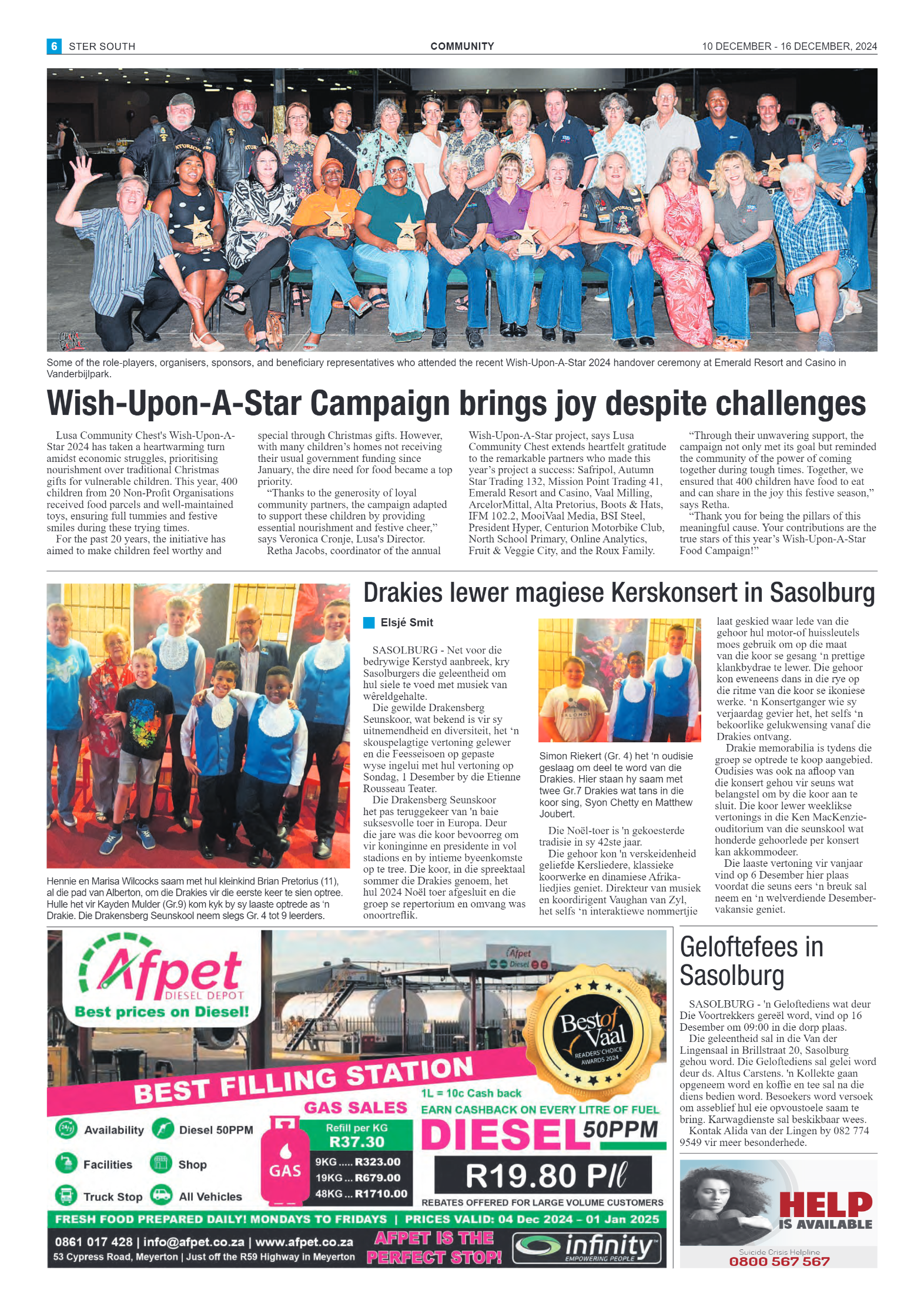 STER SOUTH 10 DECEMBER – 16 DECEMBER, 2024 page 6