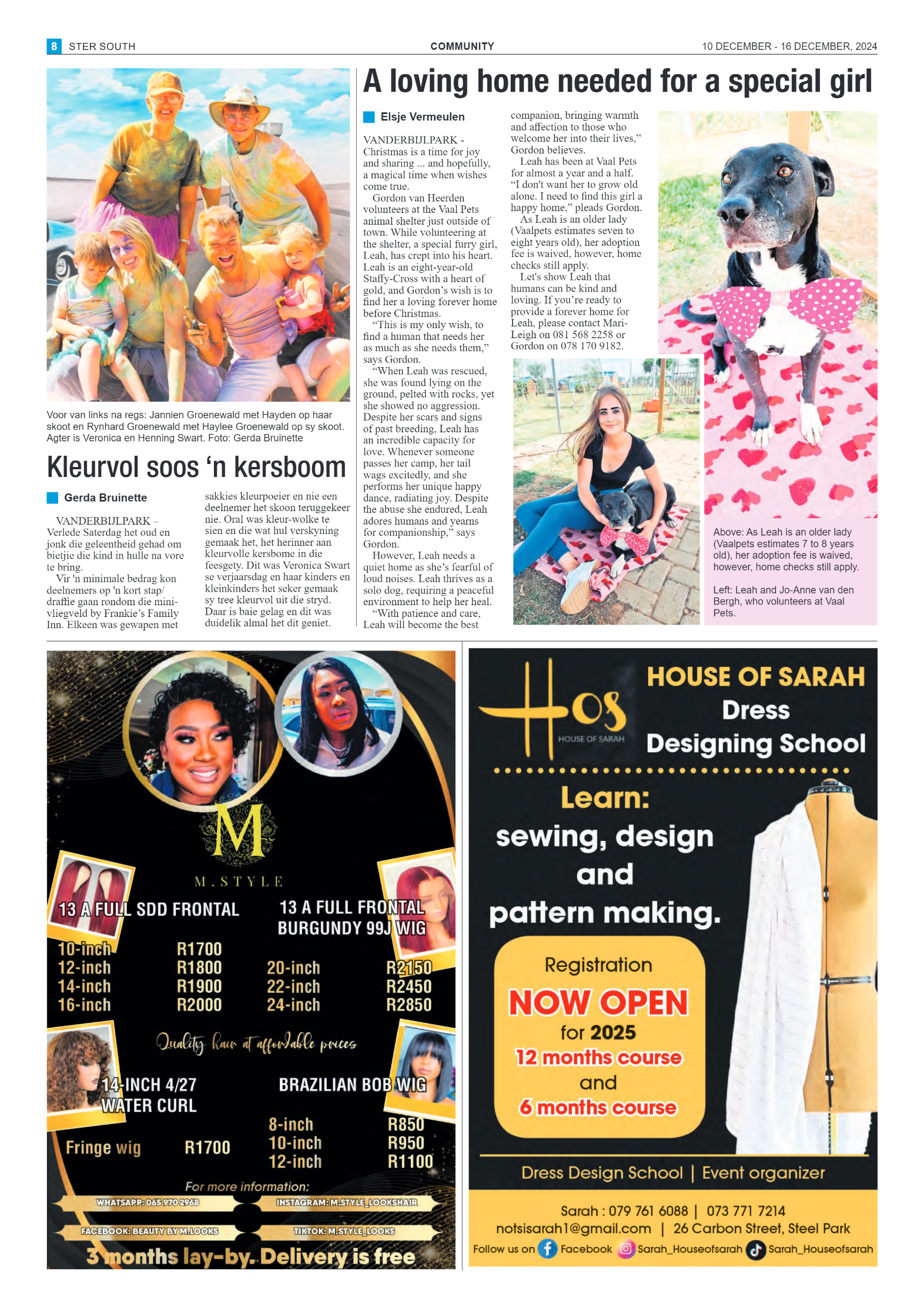 STER SOUTH 10 DECEMBER – 16 DECEMBER, 2024 page 8