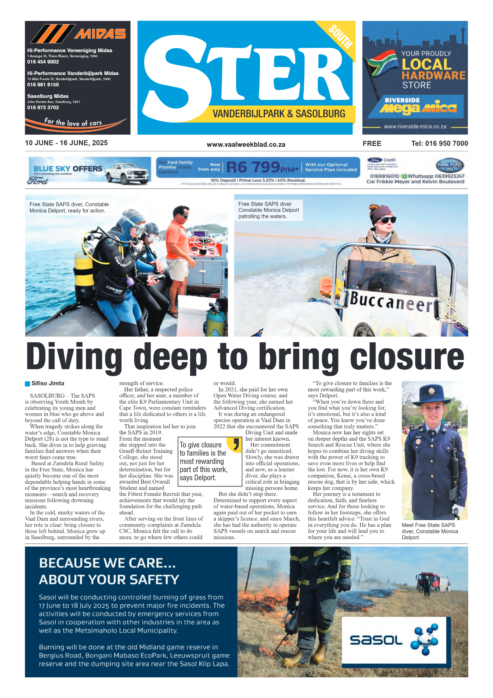STER SOUTH 10 JUNE – 16 JUNE, 2025 page 1