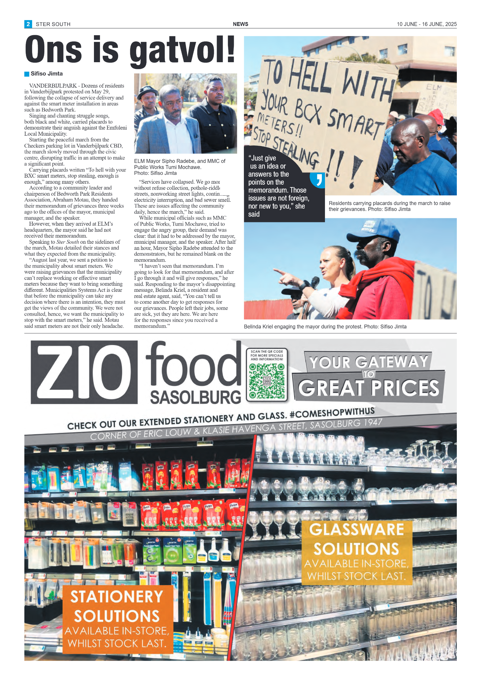 STER SOUTH 10 JUNE – 16 JUNE, 2025 page 2