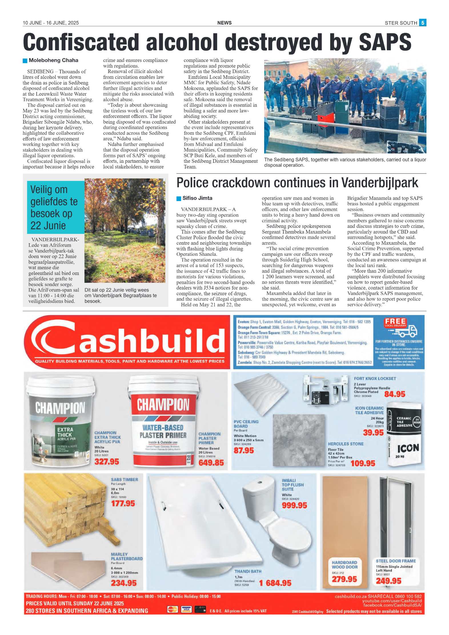 STER SOUTH 10 JUNE – 16 JUNE, 2025 page 5