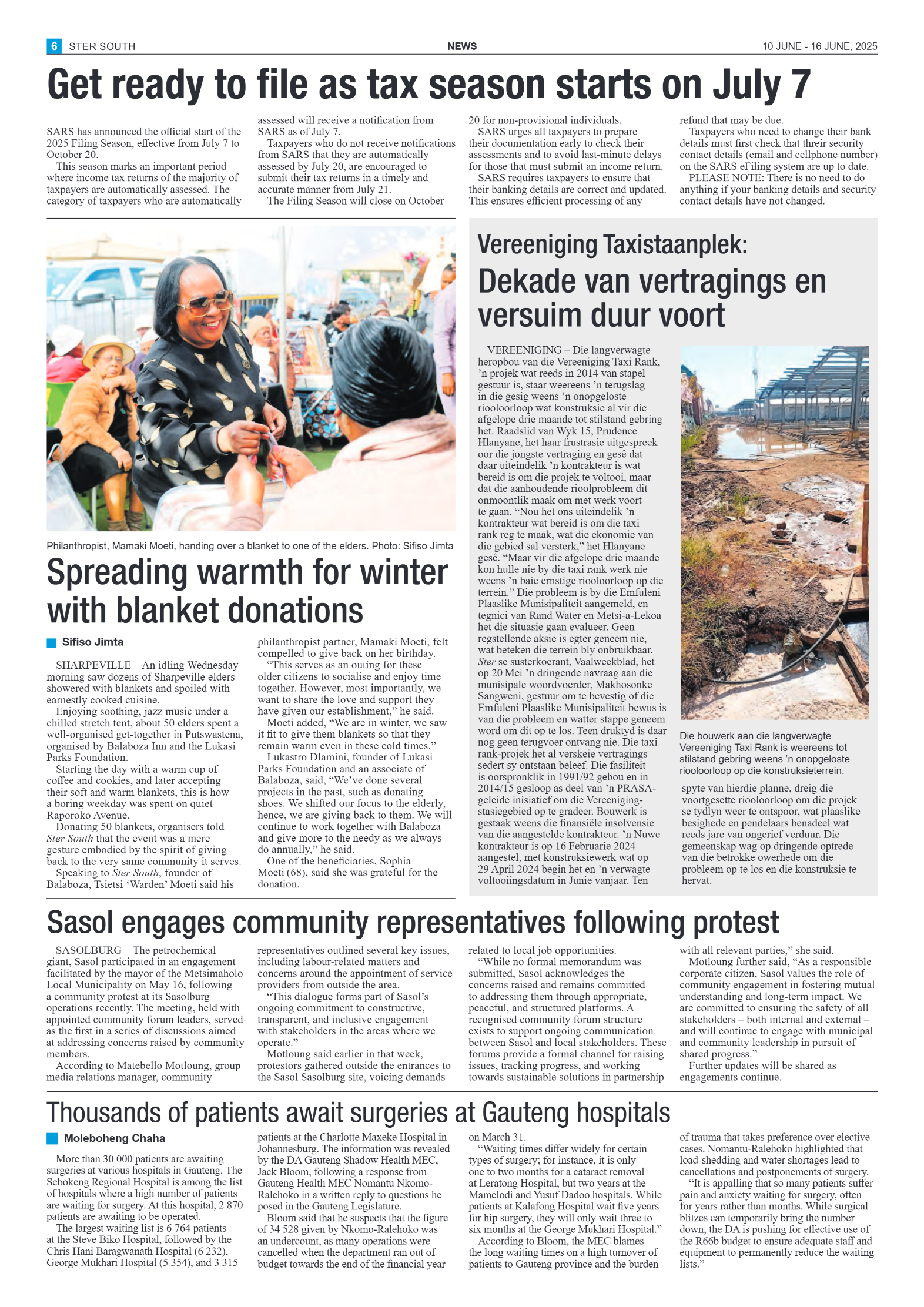 STER SOUTH 10 JUNE – 16 JUNE, 2025 page 6