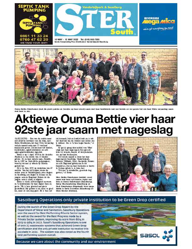 STER SOUTH 10 May – 13 May 2022 page 1