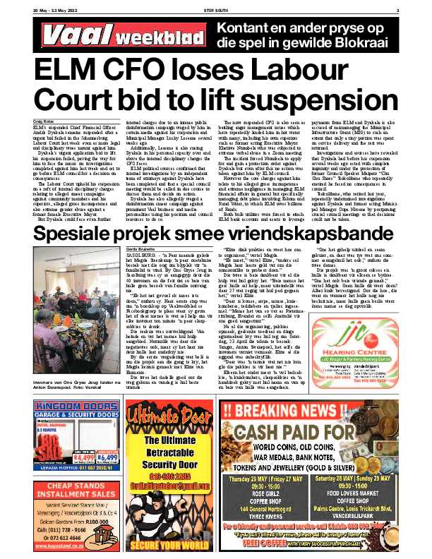 STER SOUTH 10 May – 13 May 2022 page 3