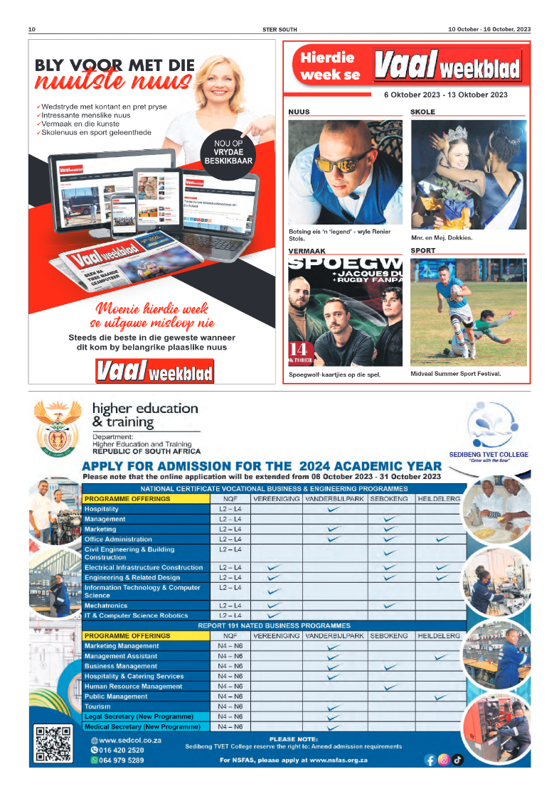 STER SOUTH 10 October – 16 October, 2023 page 10