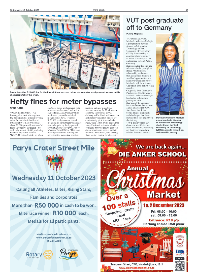 STER SOUTH 10 October – 16 October, 2023 page 13