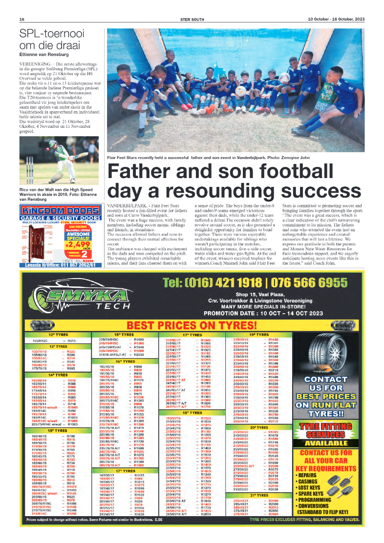STER SOUTH 10 October – 16 October, 2023 page 16