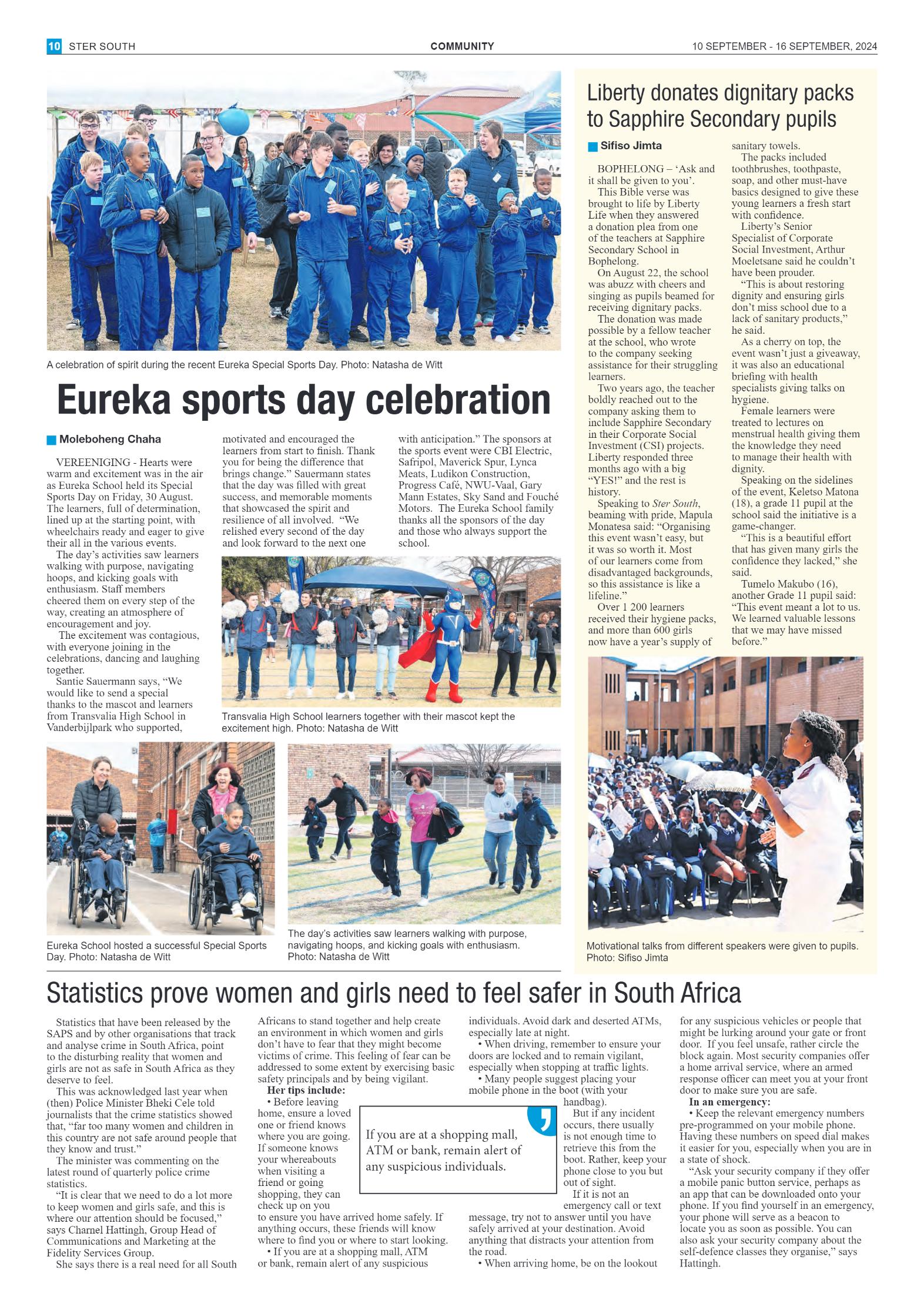 STER SOUTH 10 SEPTEMBER – 16 SEPTEMBER, 2024 page 10