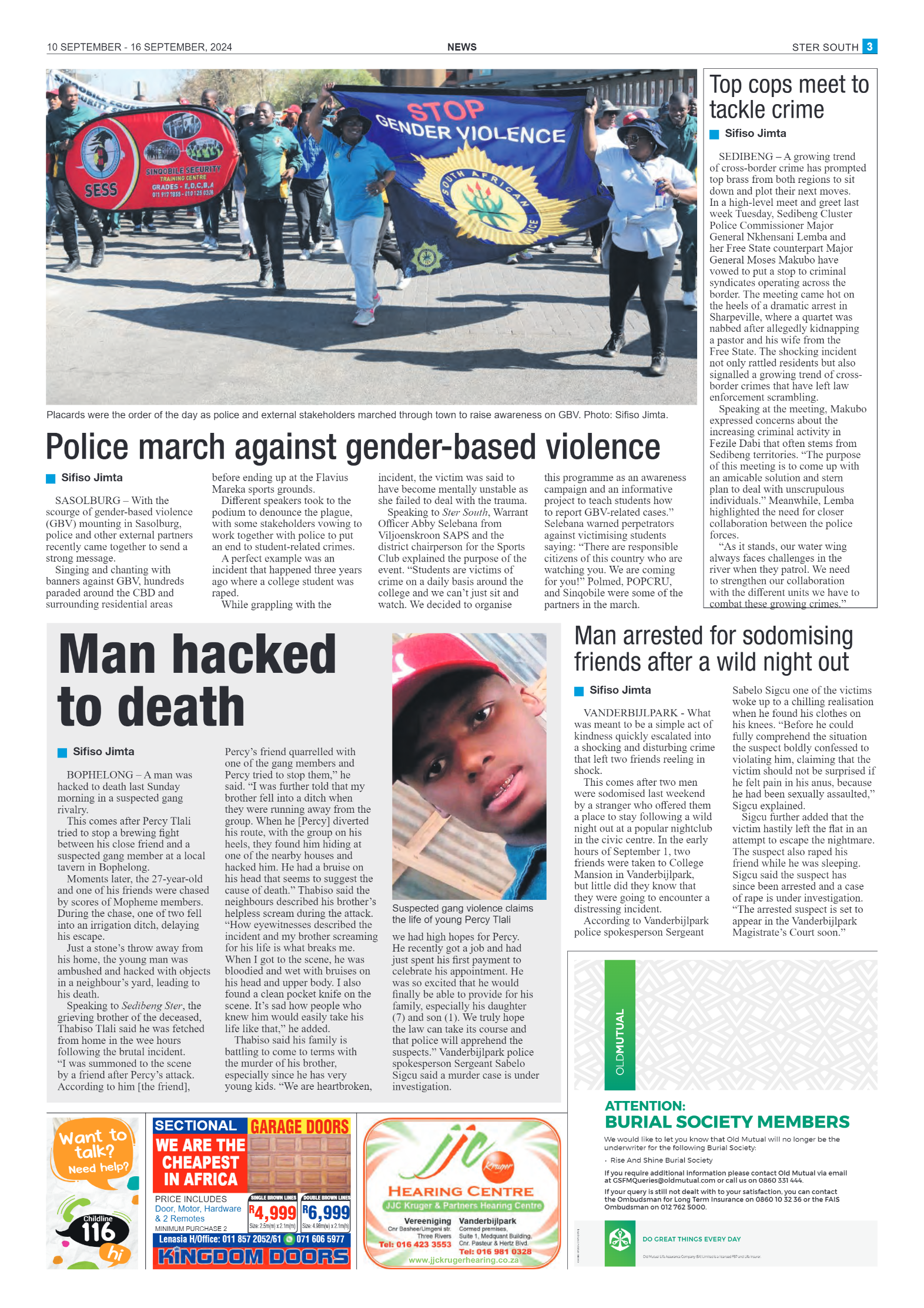 STER SOUTH 10 SEPTEMBER – 16 SEPTEMBER, 2024 page 3