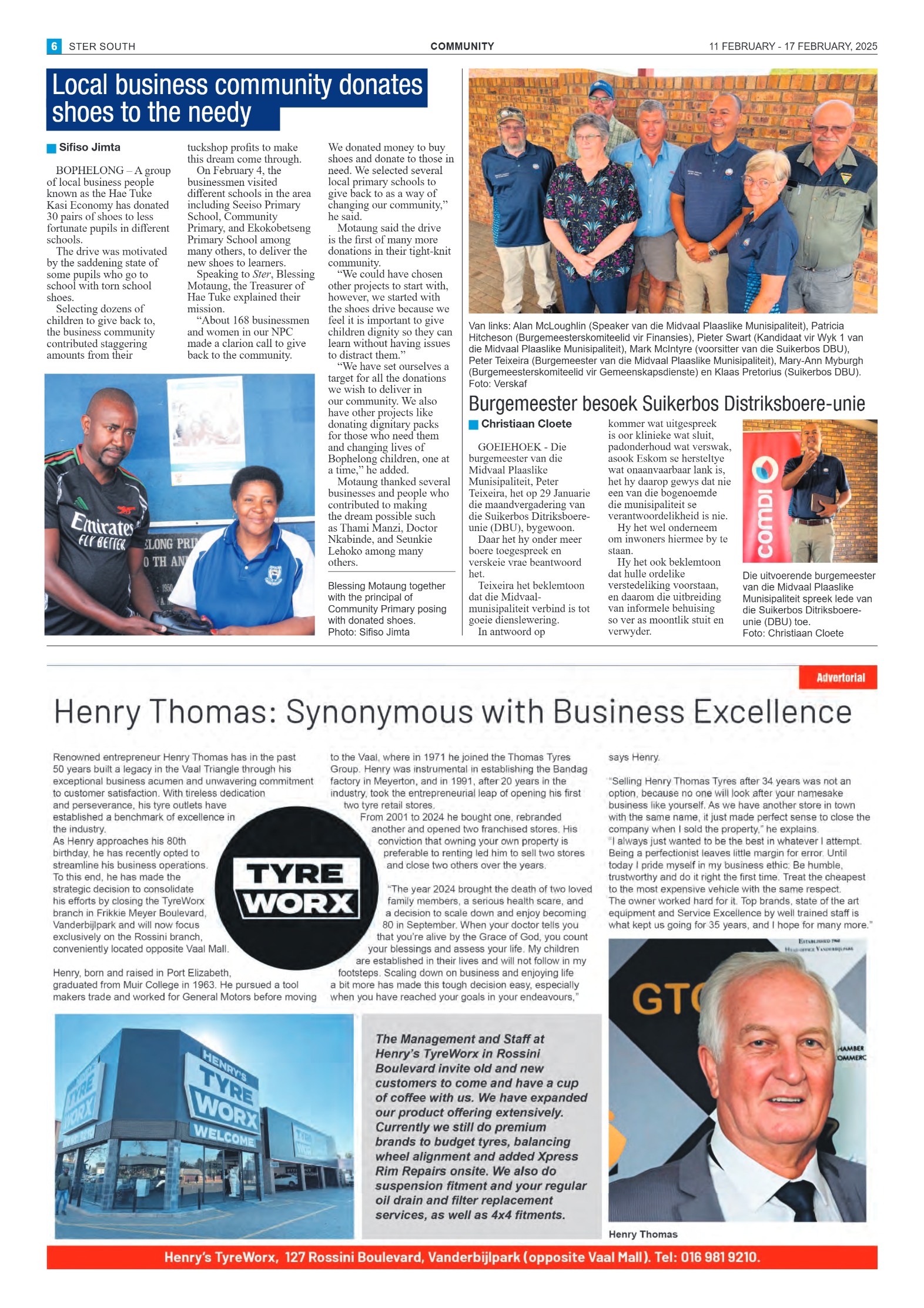 STER SOUTH 11 FEBRUARY – 17 FEBRUARY, 2025 page 6