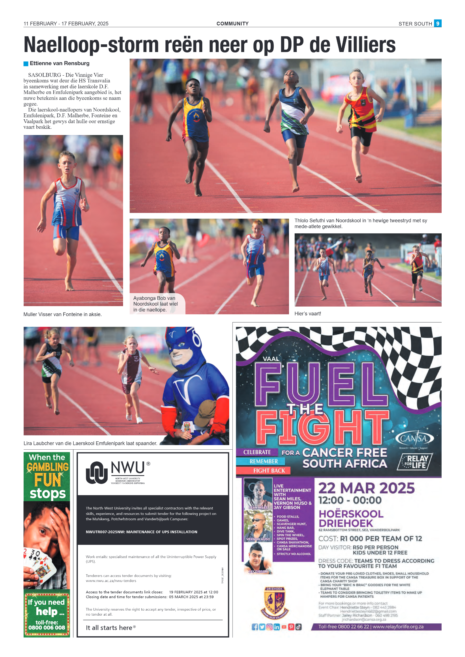STER SOUTH 11 FEBRUARY – 17 FEBRUARY, 2025 page 9