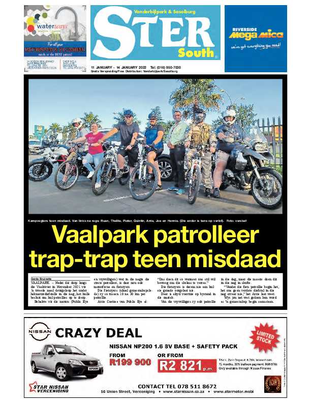 STER SOUTH 11 January – 14 January 2022 page 1