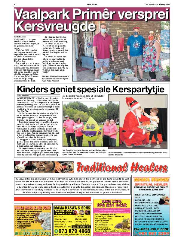 STER SOUTH 11 January – 14 January 2022 page 8