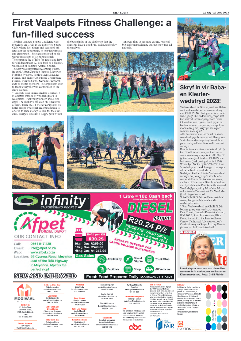 STER SOUTH 11 July – 17 July, 2023 page 2
