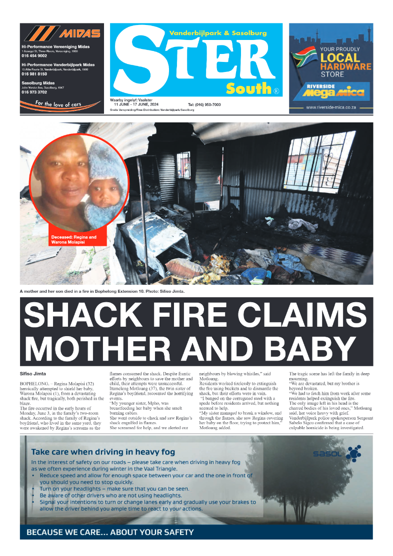 STER SOUTH 11 June – 17 June, 2024 page 1