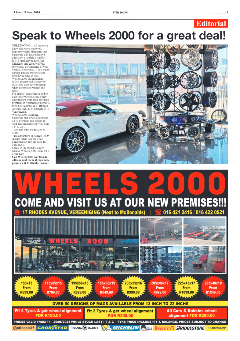 STER SOUTH 11 June – 17 June, 2024 page 11