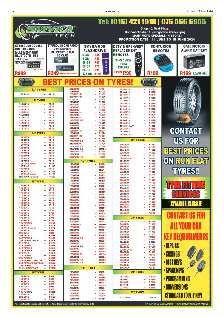 STER SOUTH 11 June – 17 June, 2024 page 12