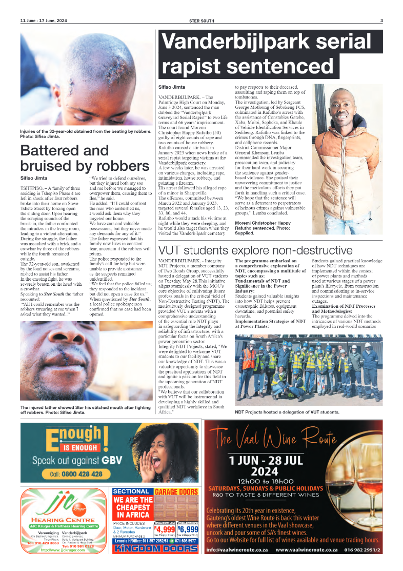 STER SOUTH 11 June – 17 June, 2024 page 3