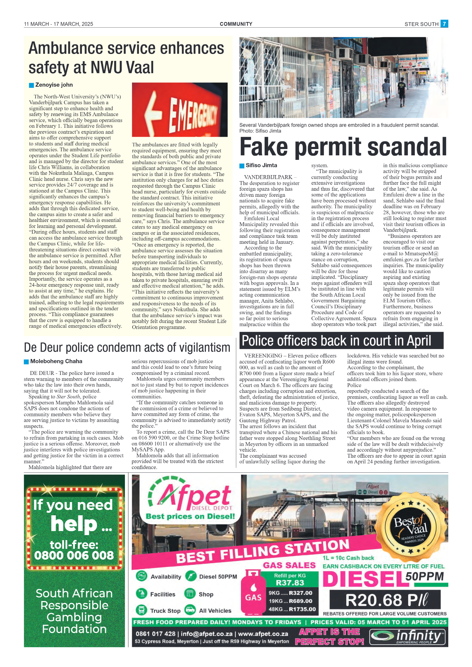 STER SOUTH 11 MARCH – 17 MARCH, 2025 page 7