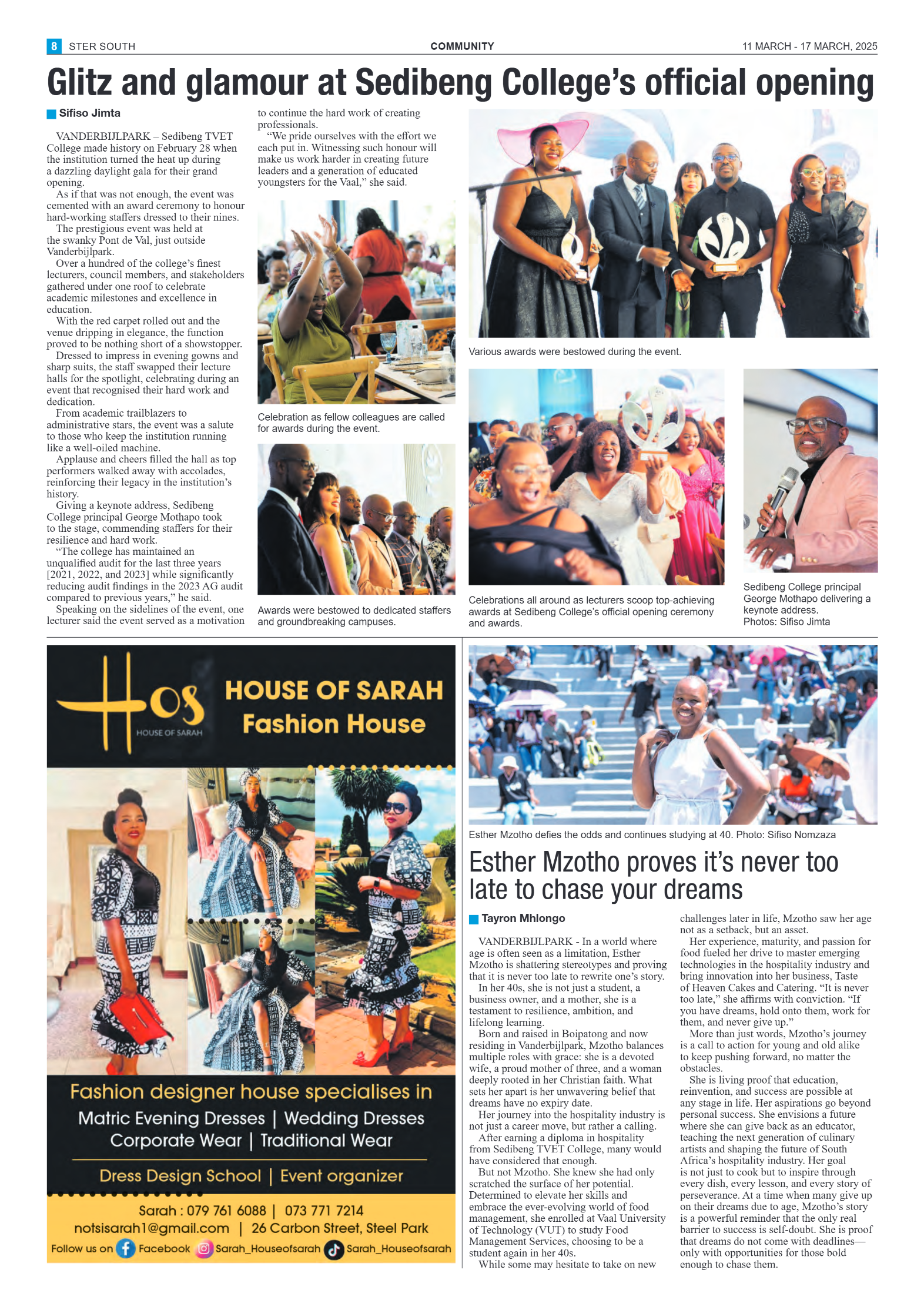 STER SOUTH 11 MARCH – 17 MARCH, 2025 page 8