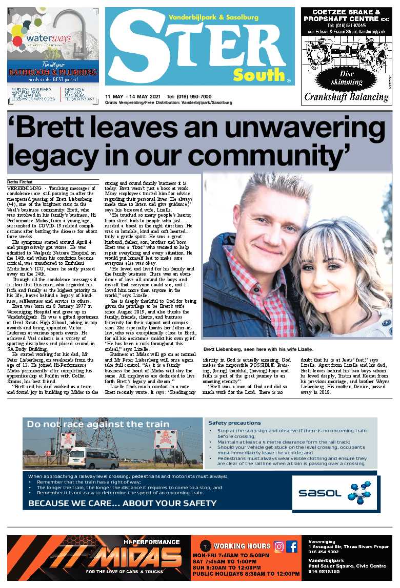 STER SOUTH 11 May – 14 May 2021 page 1